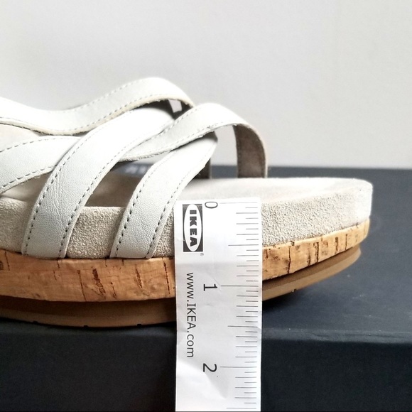 Eileen Fisher ankle wrap platform wedge - Picture 3 of 7